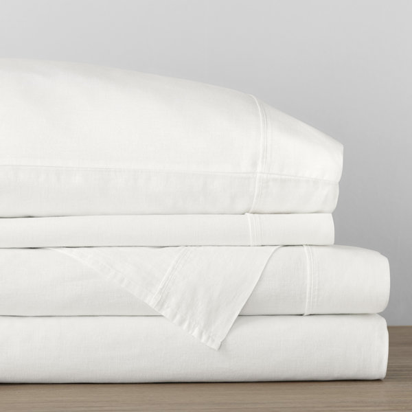 New Casaluna Linen Queen selling Sheet Set Cost $159.00